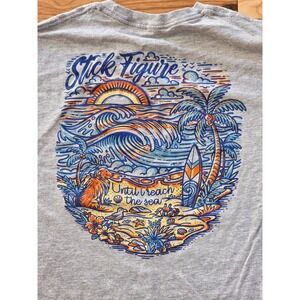 "Until I Reach the Sea" Concert T-shirt Stick Figure Reggae Band Sz XXL